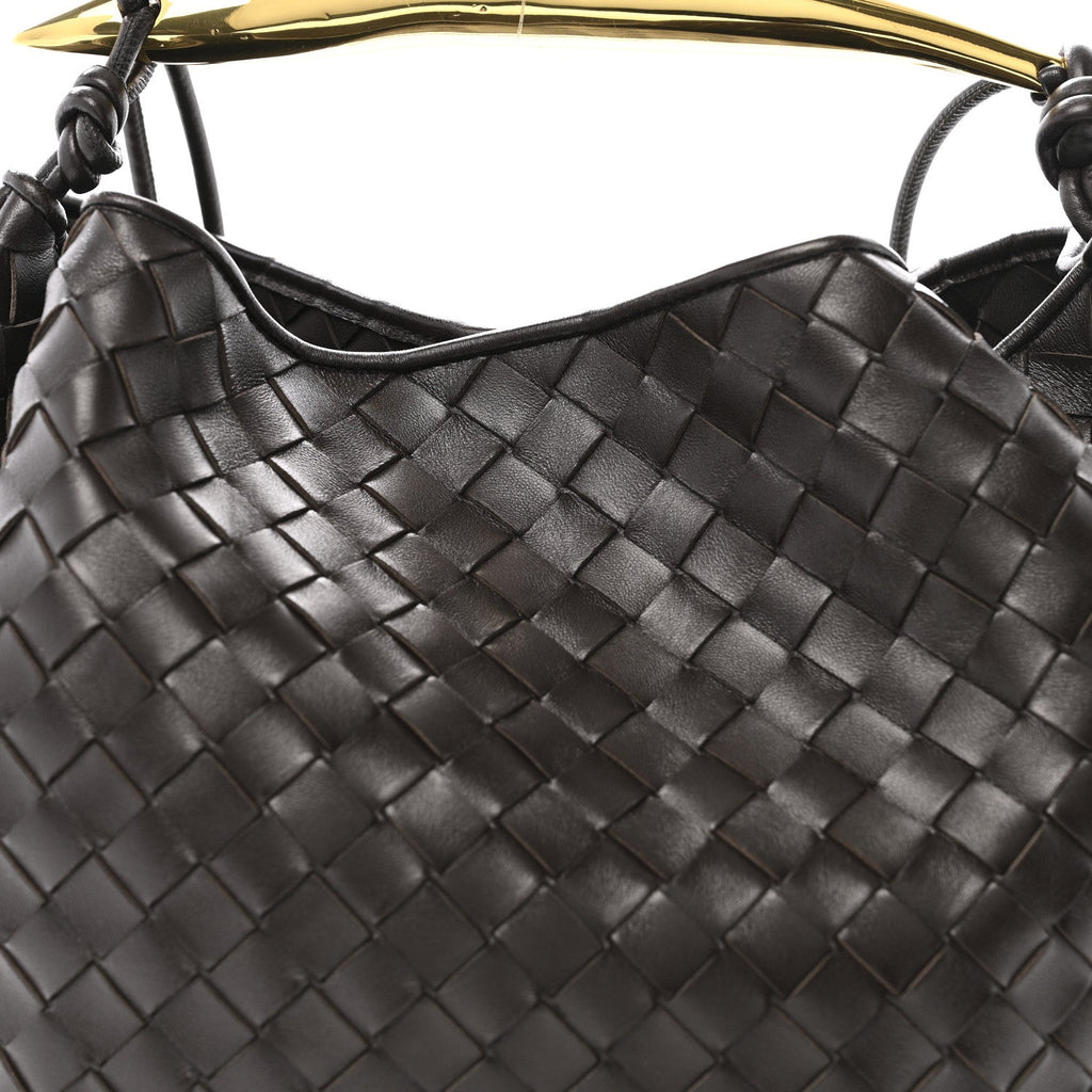 Nappa Intrecciato Large Sardine Bag Fondant