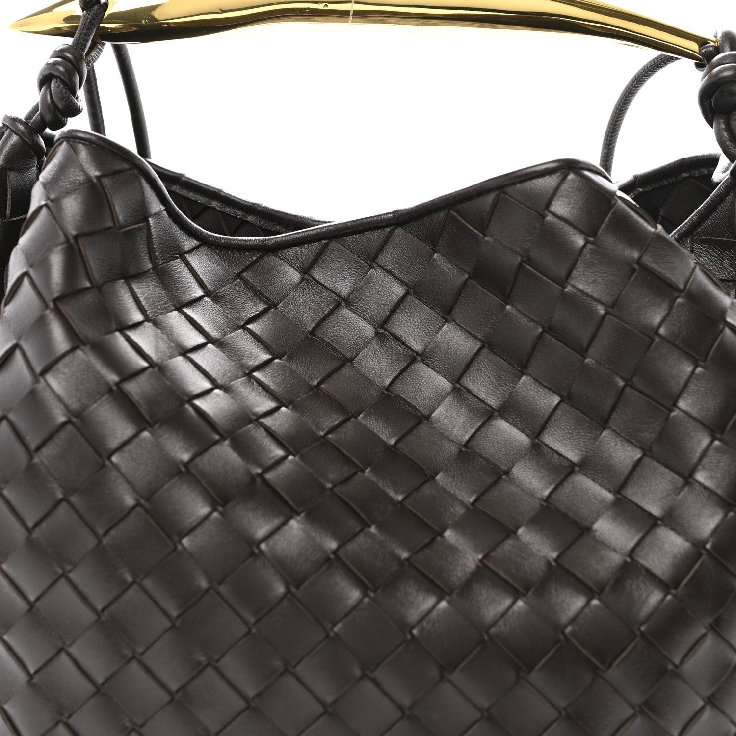 Nappa Intrecciato Large Sardine Bag Fondant