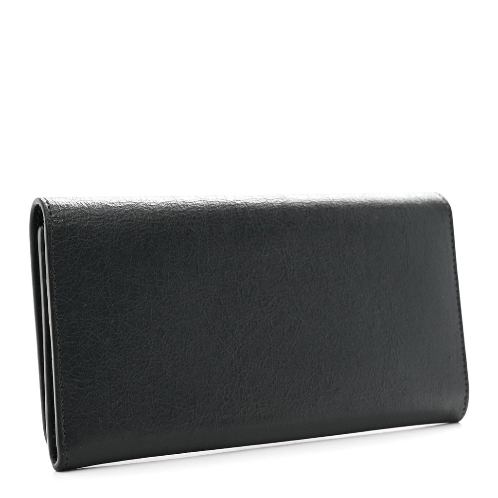 Agneau Arena Long Wallet Anthracite