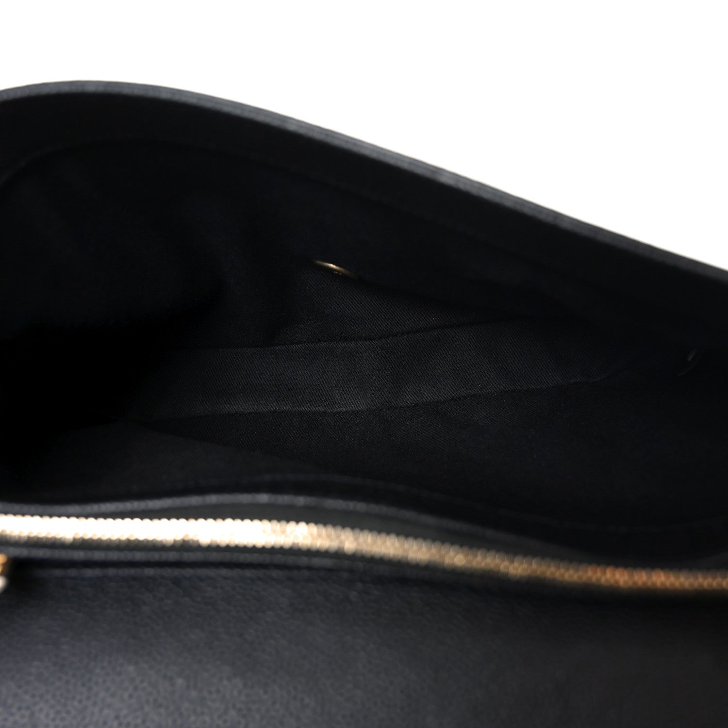 Caviar Diamond Stitched Top Handle Flap Black