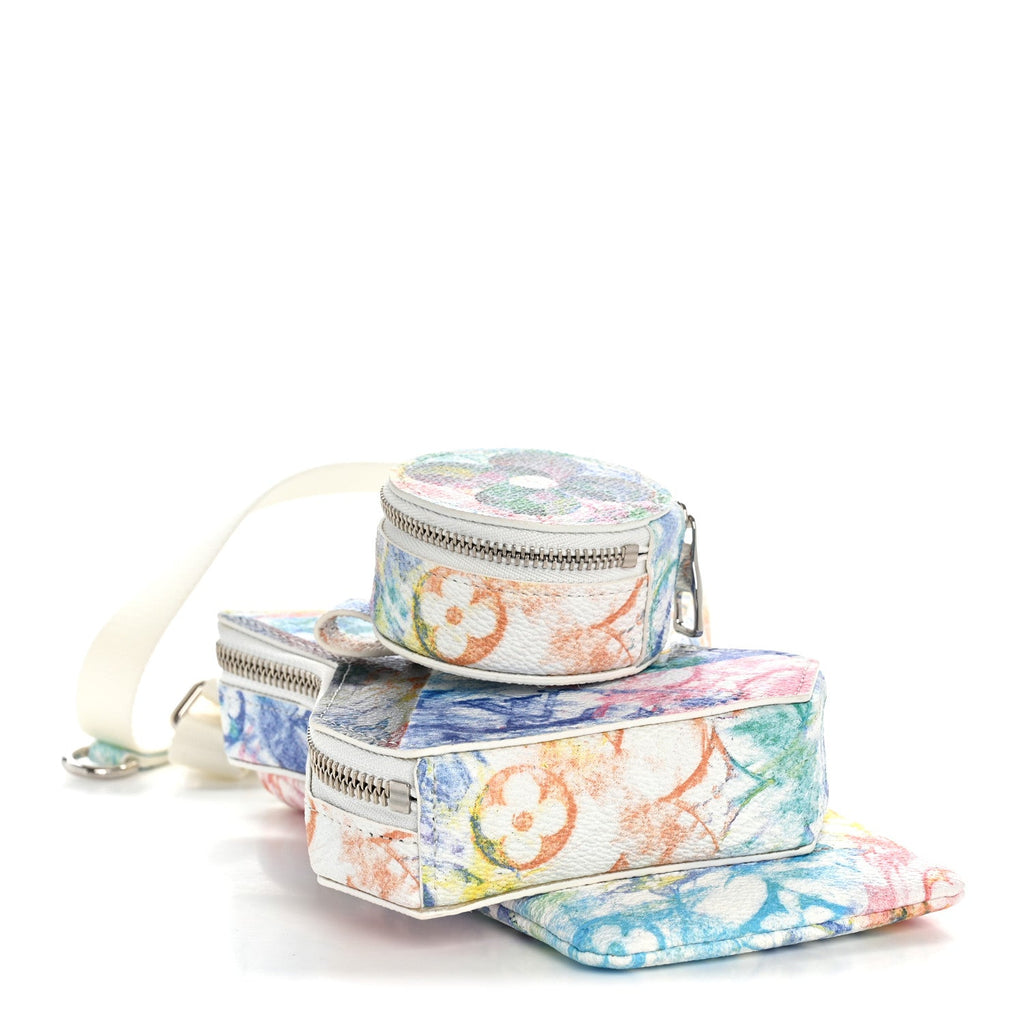 Monogram Pastel Colors LV Block