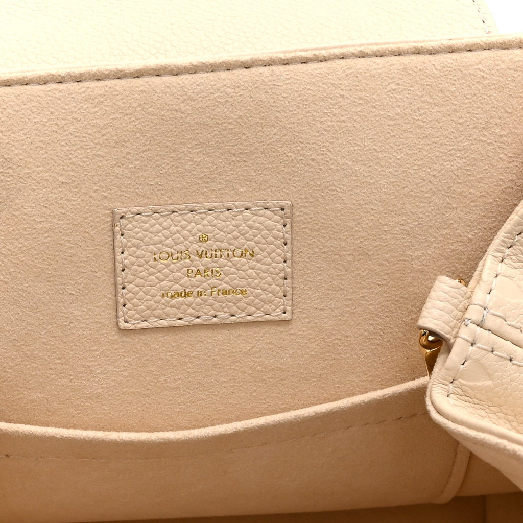 Empreinte Monogram Backup Backpack Cream