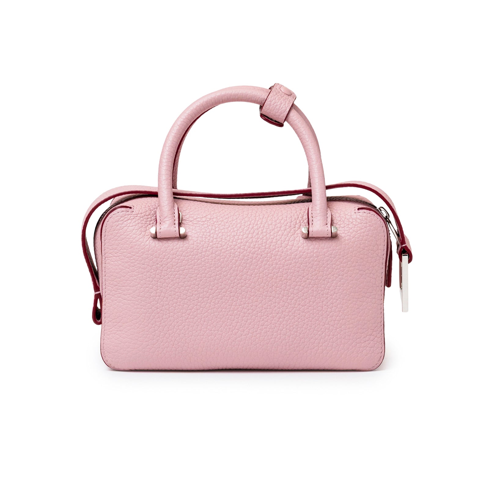 Delvaux Cool Box Mini Taurillon Soft Blush Palladium Hardware