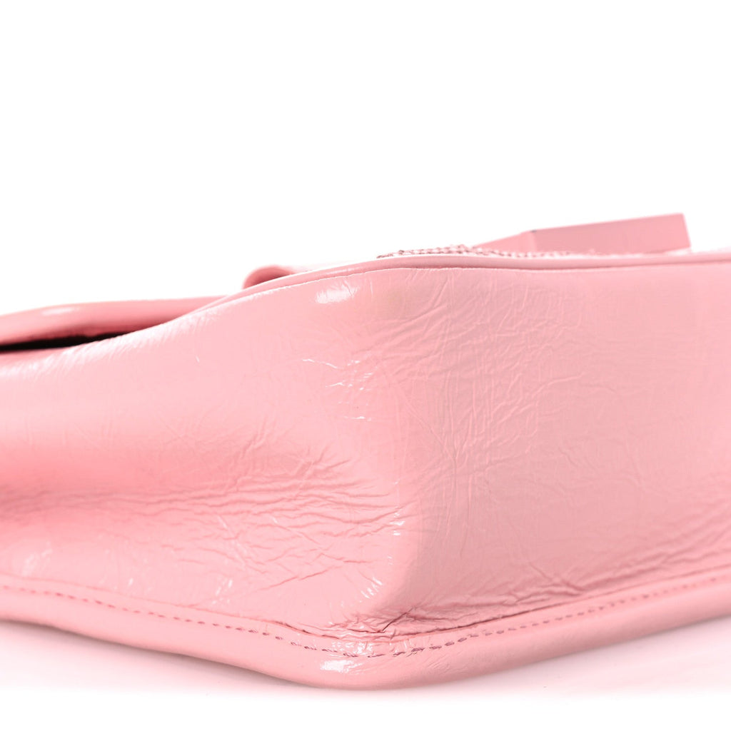 Crash Calf Quilted Mini Travia Shoulder Bag Pink