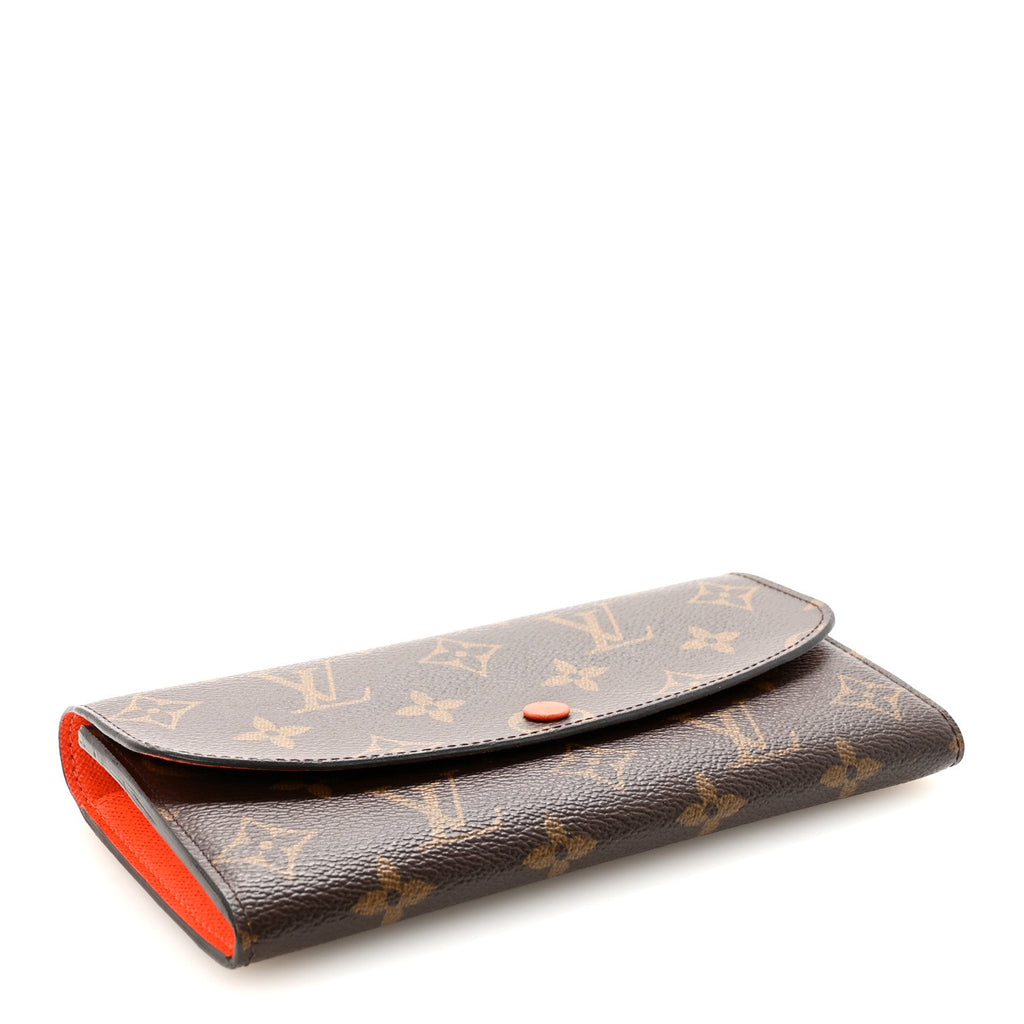 Monogram Emilie Wallet Piment