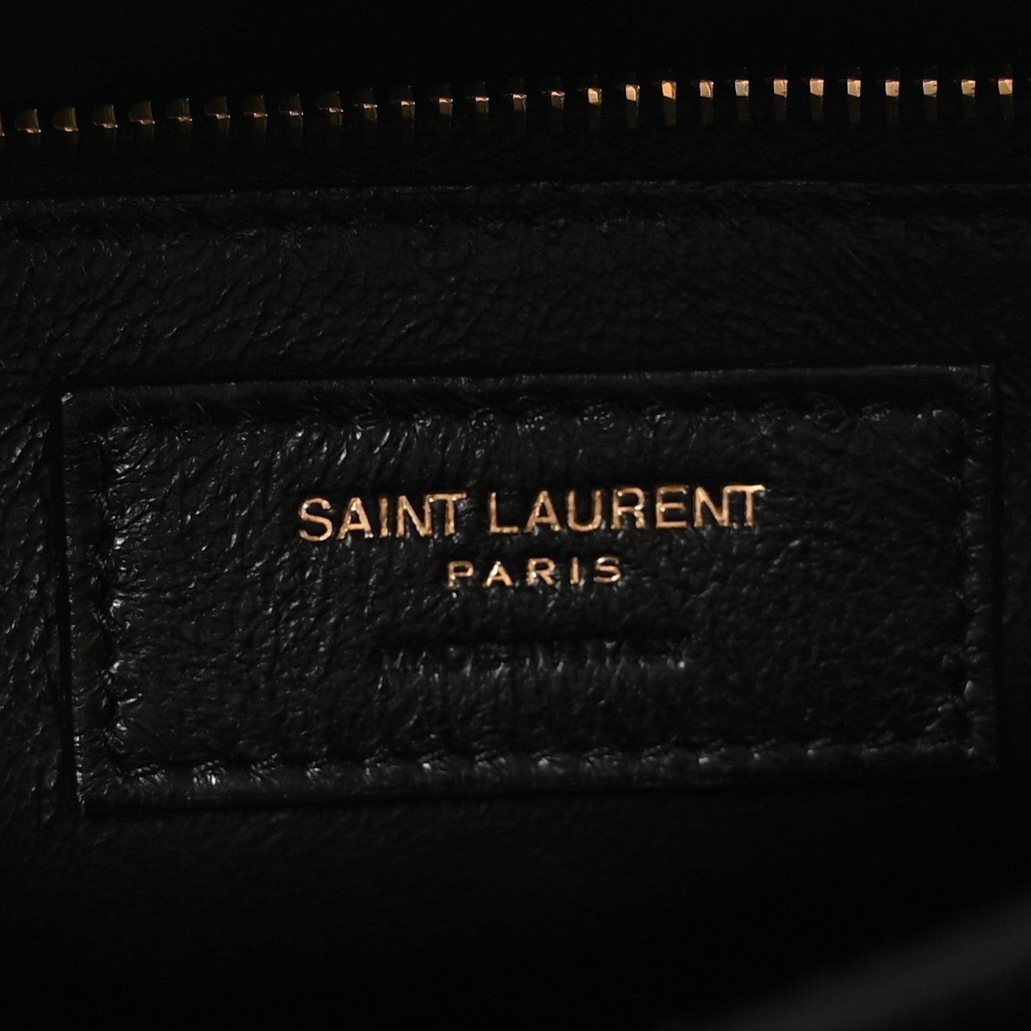 Grain De Poudre Monogram Cassandra Clasp Bag Black