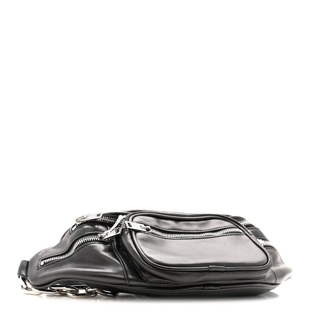 Lambskin Attica Belt Bag Black