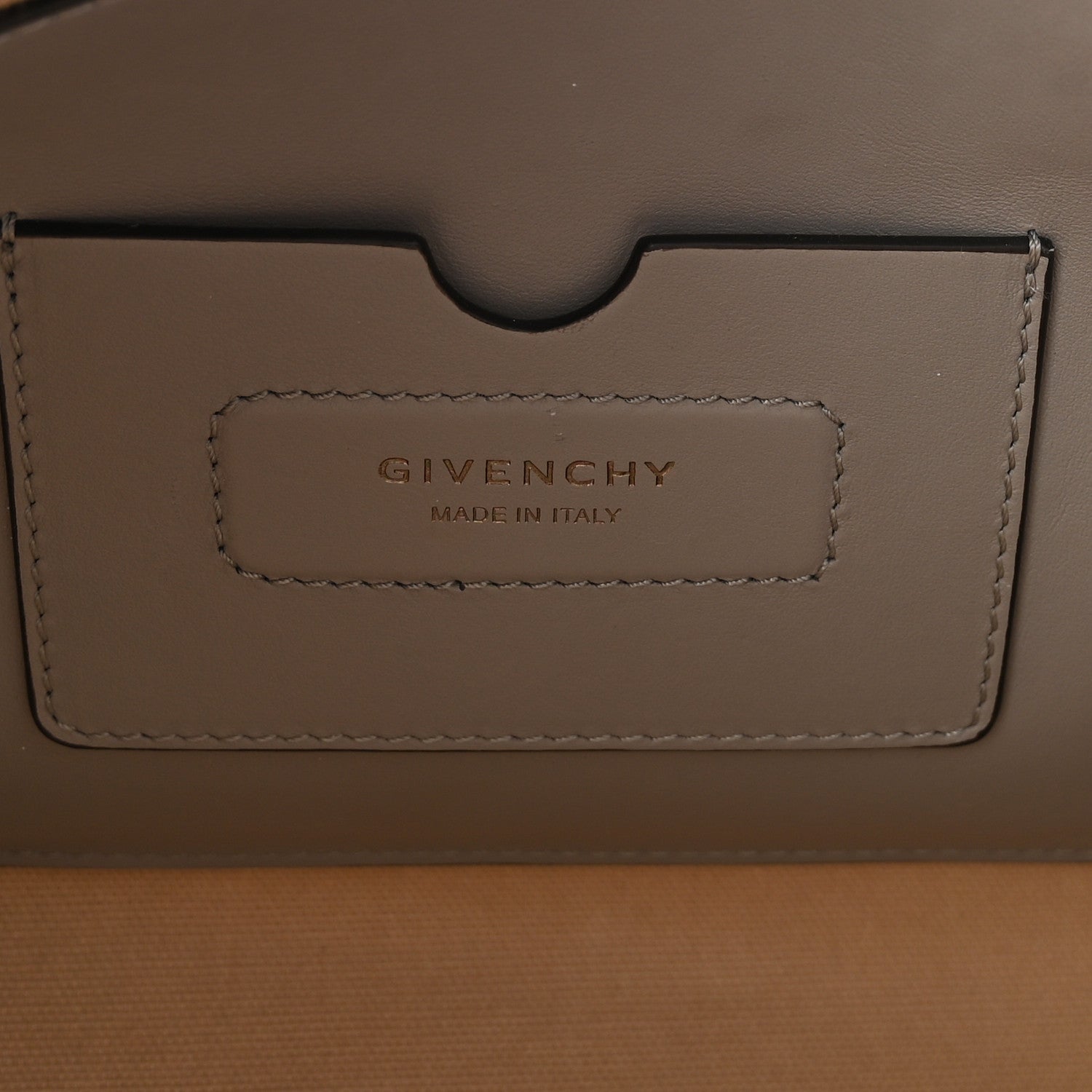 Calfskin Small Soft Antigona Pearl Grey