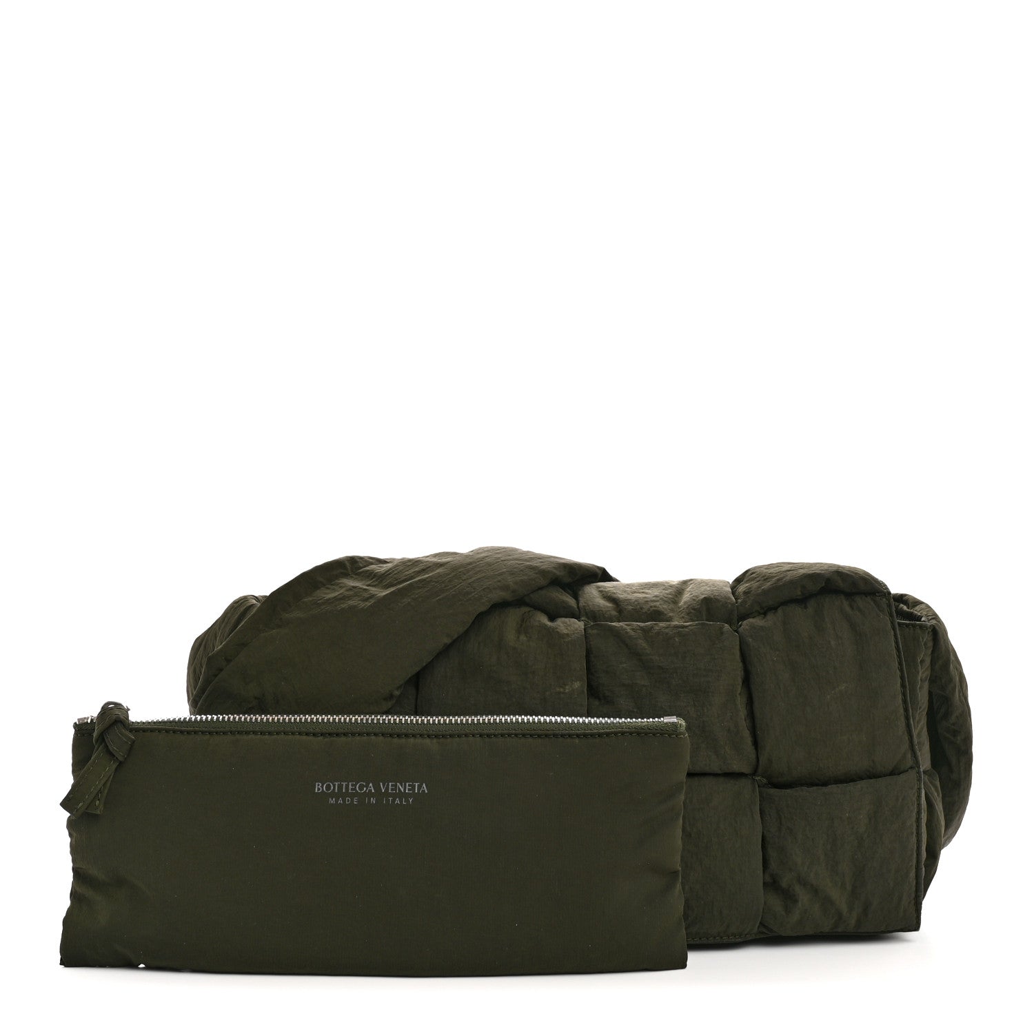 Nylon Intrecciato Padded Tech Cassette Bag Camping