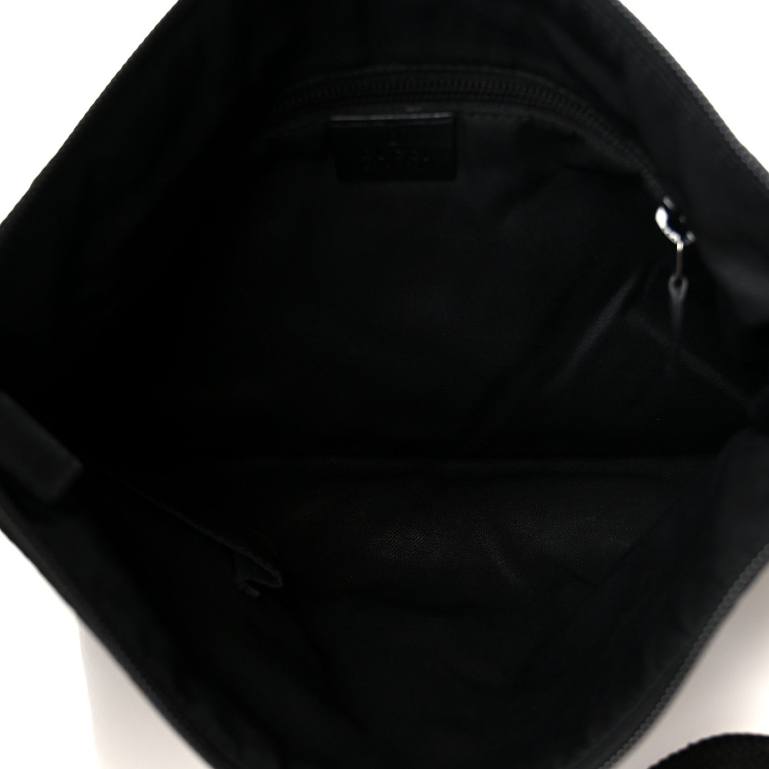 Monogram Calfskin Perforated Medium Flat Messenger Bag Black