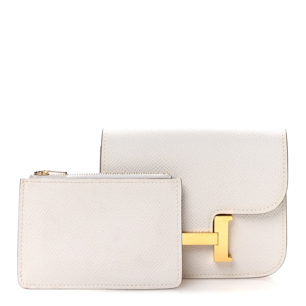 Epsom Constance Slim Wallet Gris Pale