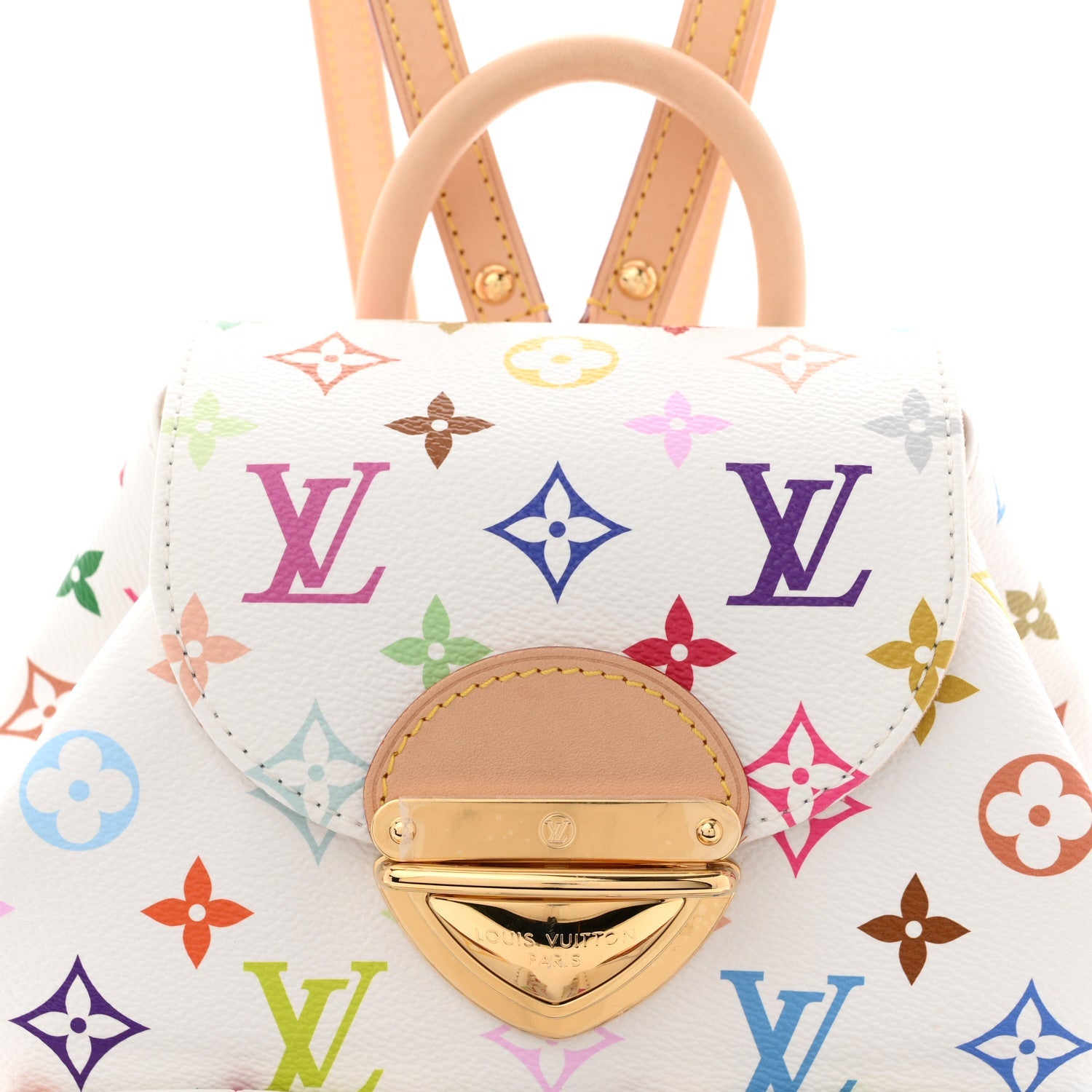 LV X TM Monogram Multicolor Venice Backpack White