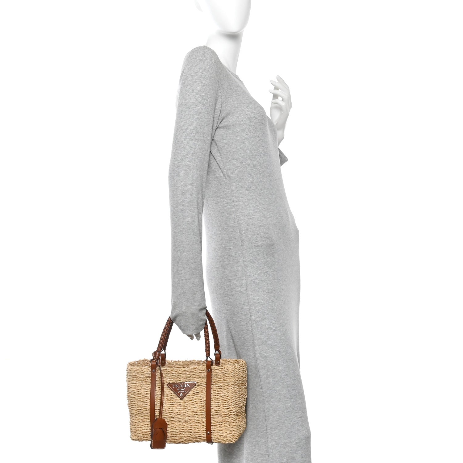 Mais Vitello Tote Naturale Cognac