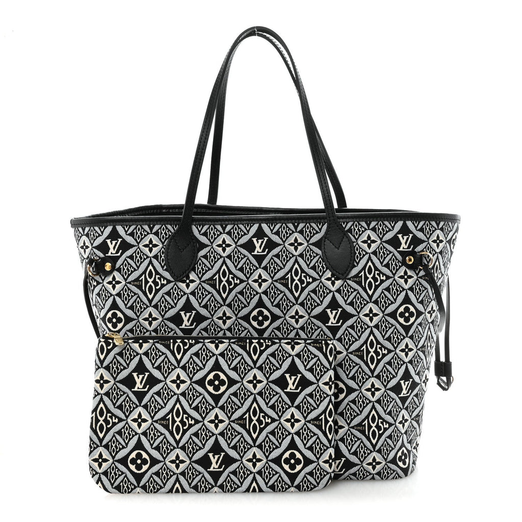 Jacquard Since 1854 Neverfull MM Grey