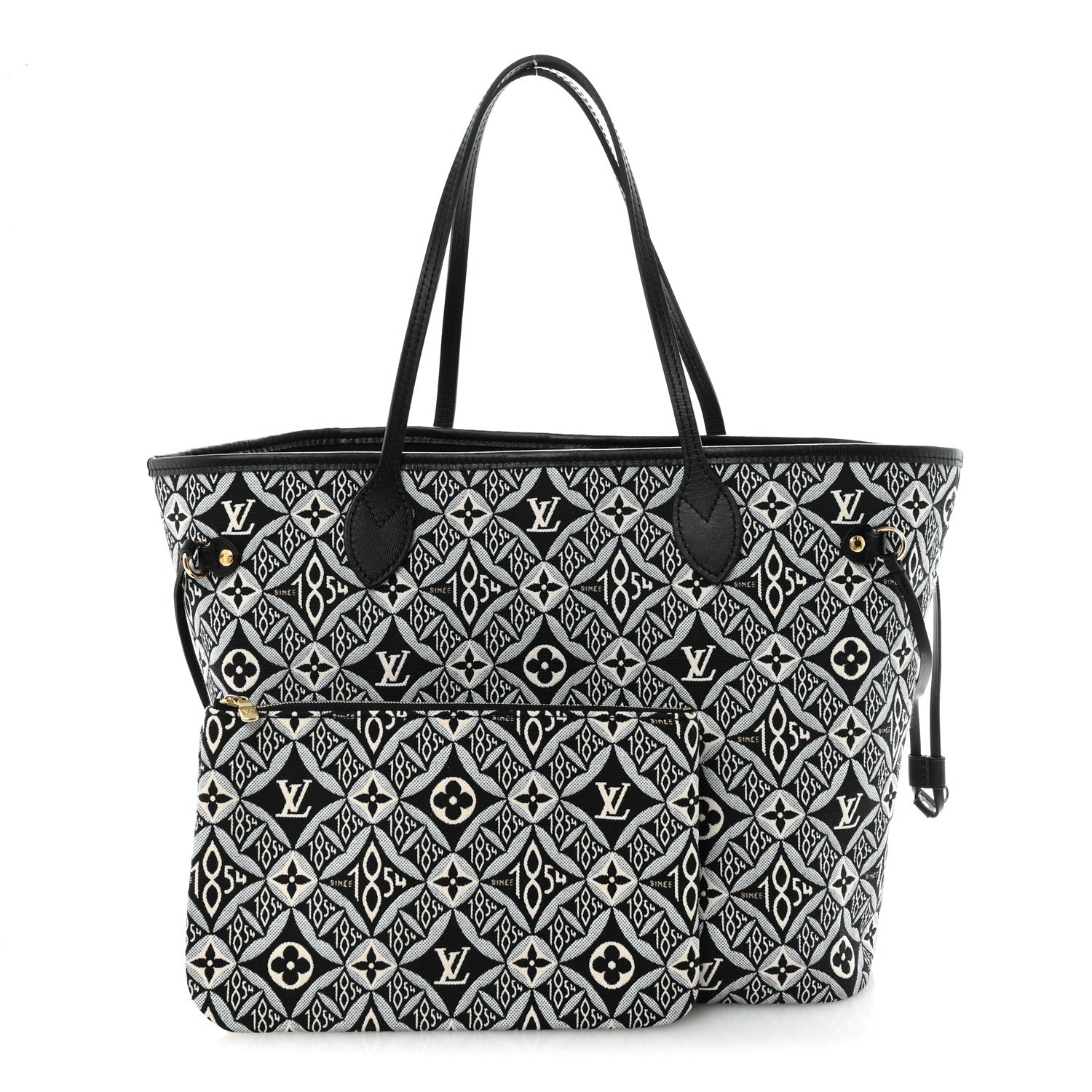 Jacquard Since 1854 Neverfull MM Grey