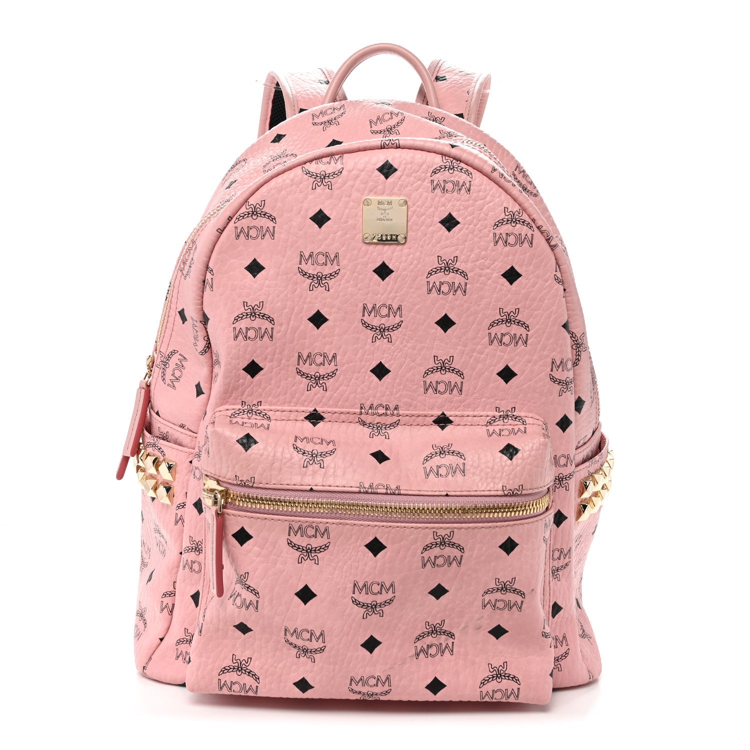 Visetos Small Side Stud Stark Backpack Soft Pink