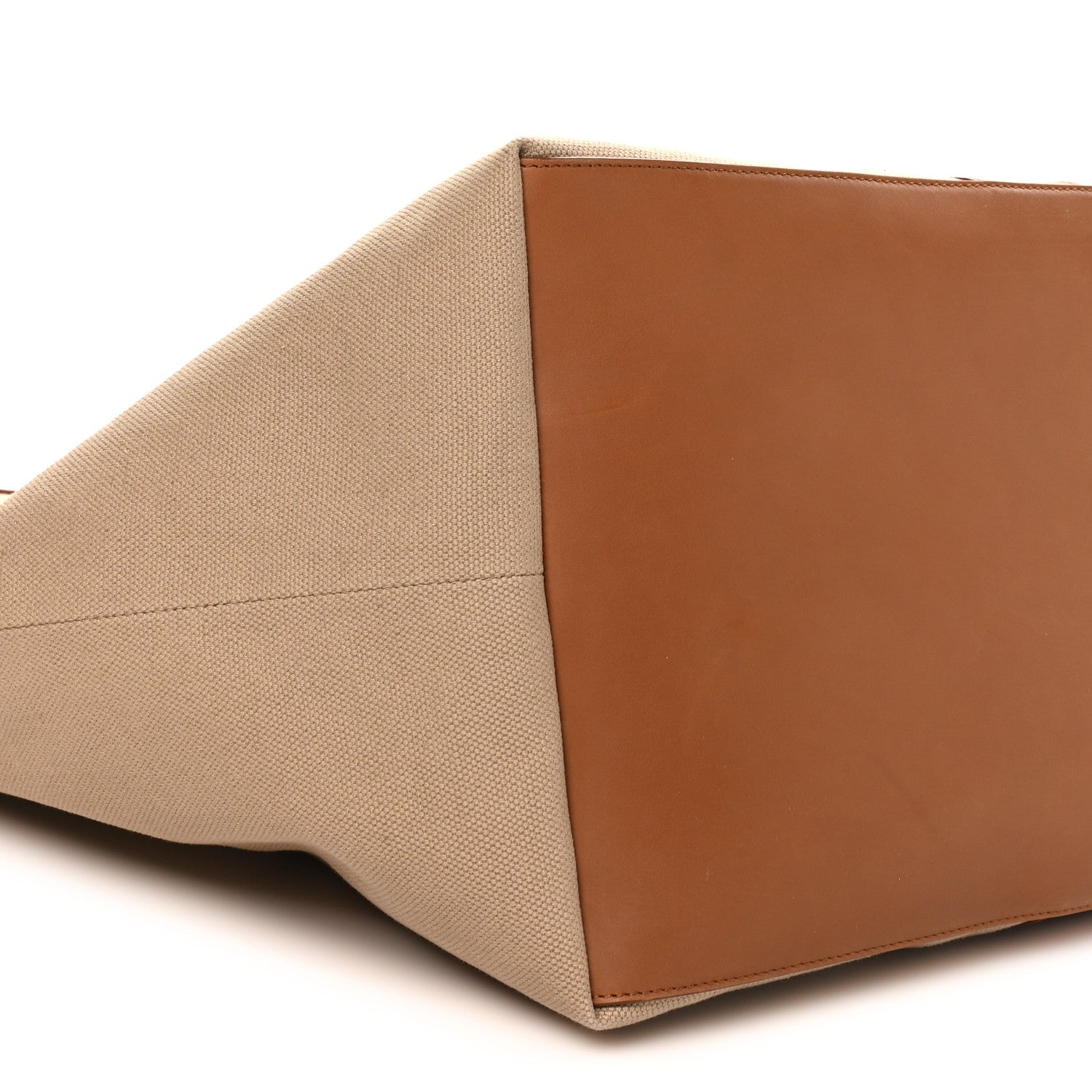 Canvas Calfskin Y Tote Desert Dust Brick