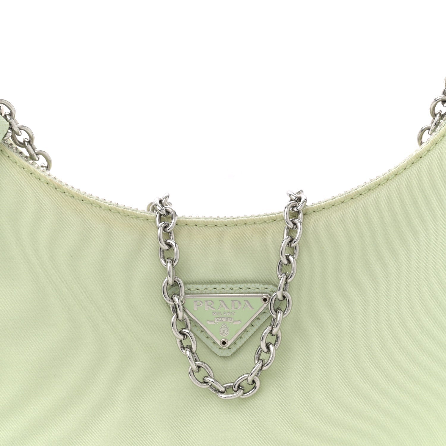 Re-Nylon Saffiano Re-Edition 2005 Shoulder Bag Acqua