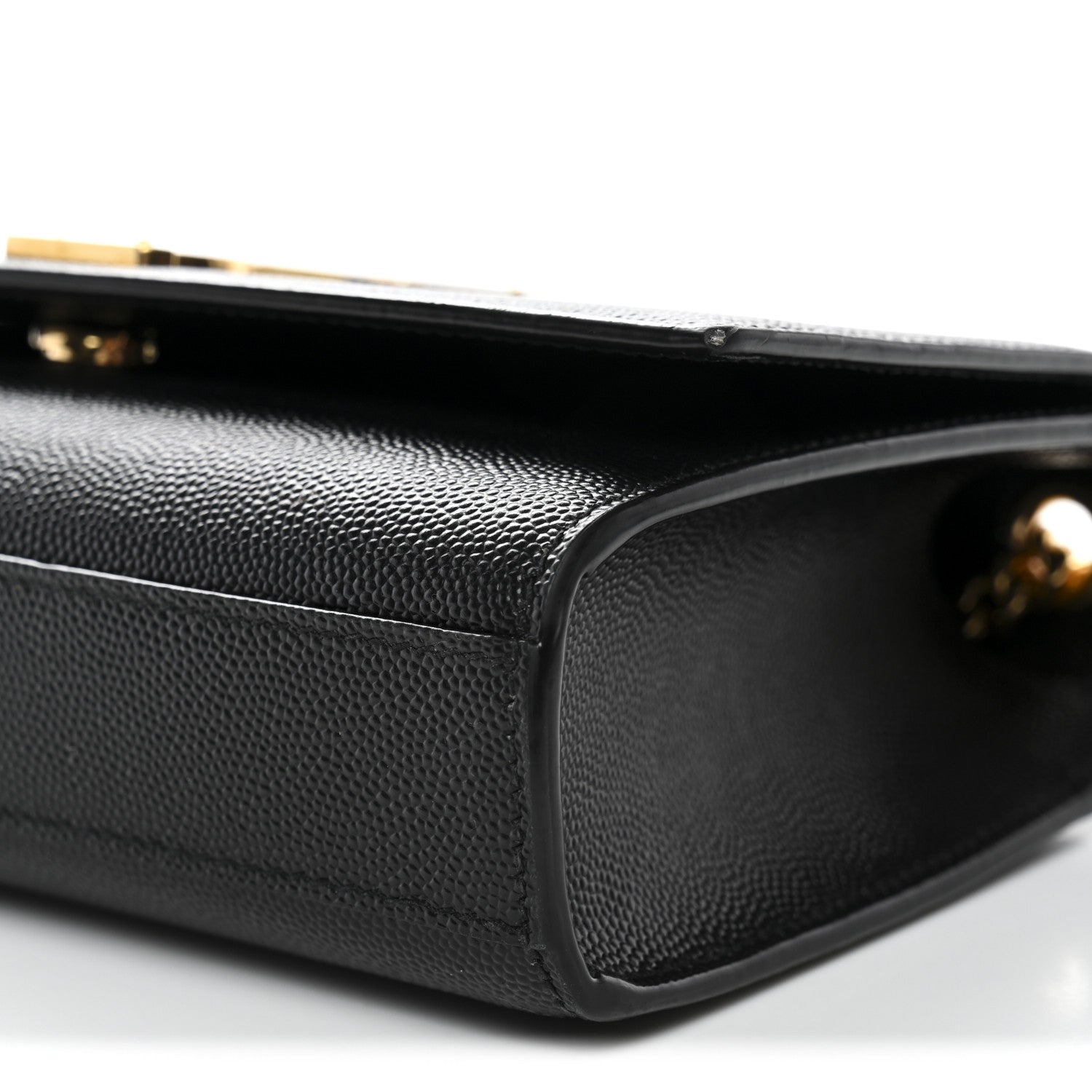 Grain De Poudre Small Classic Monogram Kate Satchel Black