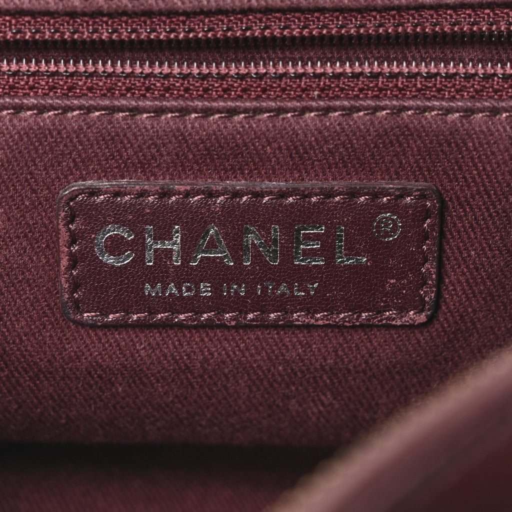 Aged Calfskin Medium New Portobello Flap Burgundy