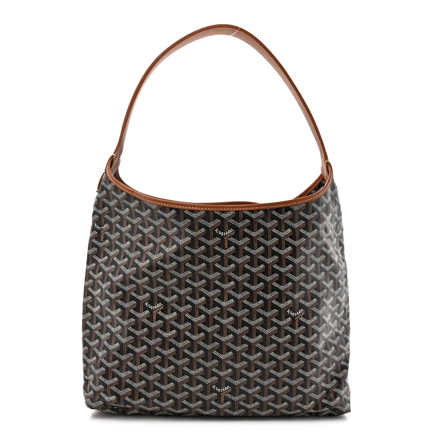 Goyardine Boheme Hobo Black Gold