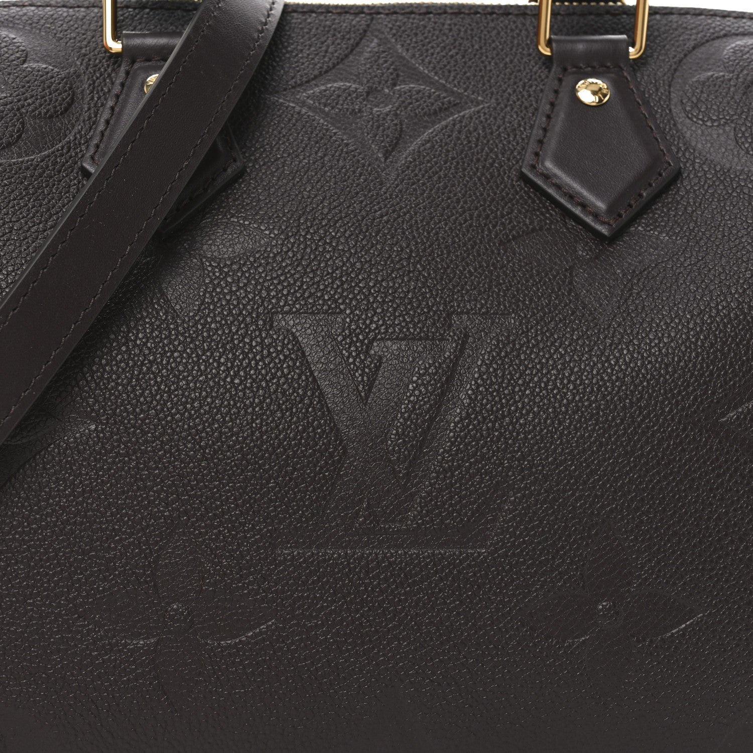 Empreinte Monogram Giant Speedy Bandouliere 25 Chocolate