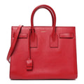 Calfskin Small Sac De Jour Vermillion