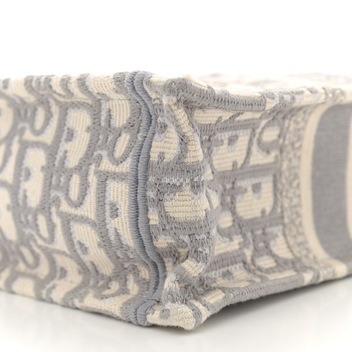 Oblique Mini Book Tote Phone Bag Grey