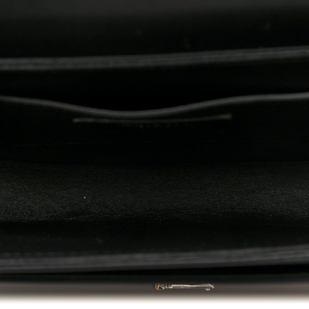 Box Calfskin Monogram Medium Solferino Satchel Black