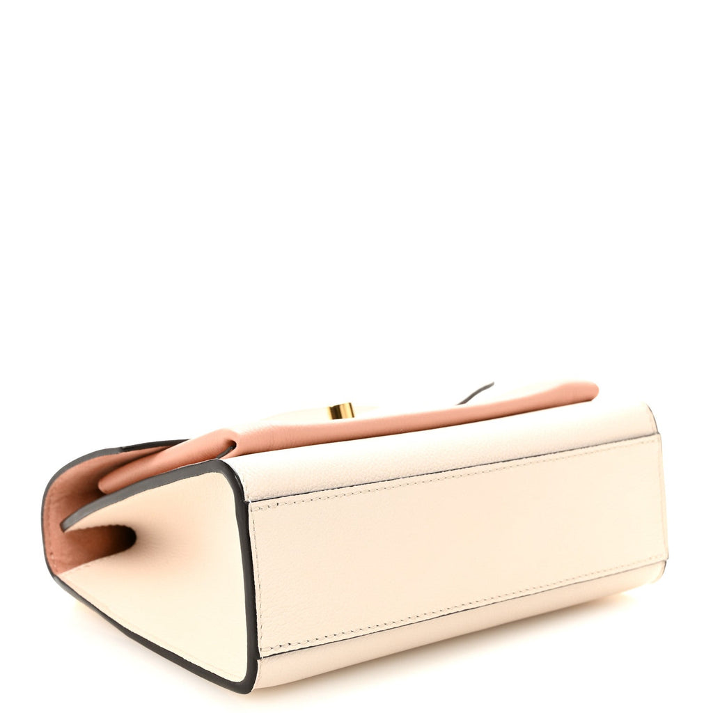 Soft Calfskin Mylockme Chain Bag BB Rose Trianon Quartz