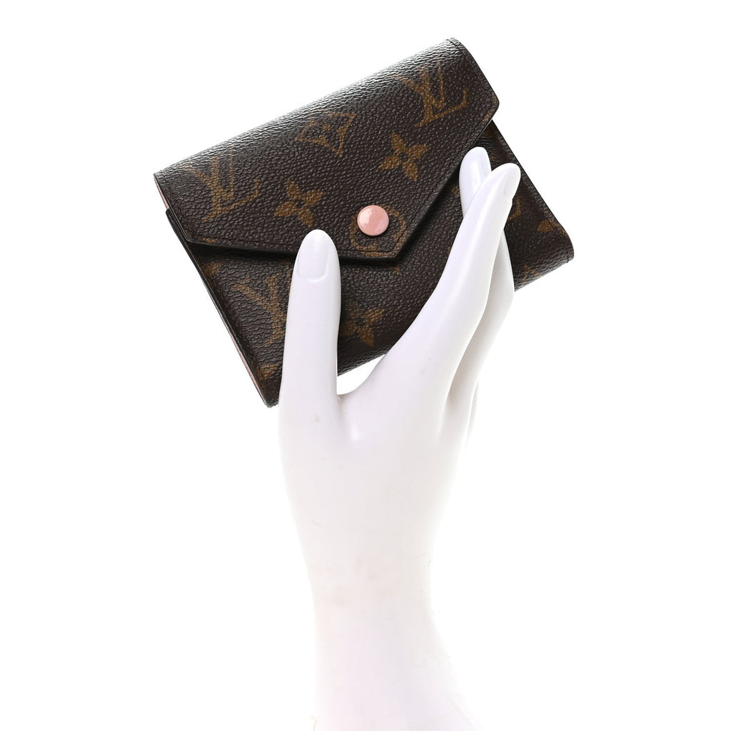 Monogram Victorine Wallet Rose Ballerine