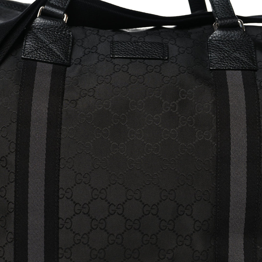Nylon Monogram XL Duffle Bag Black