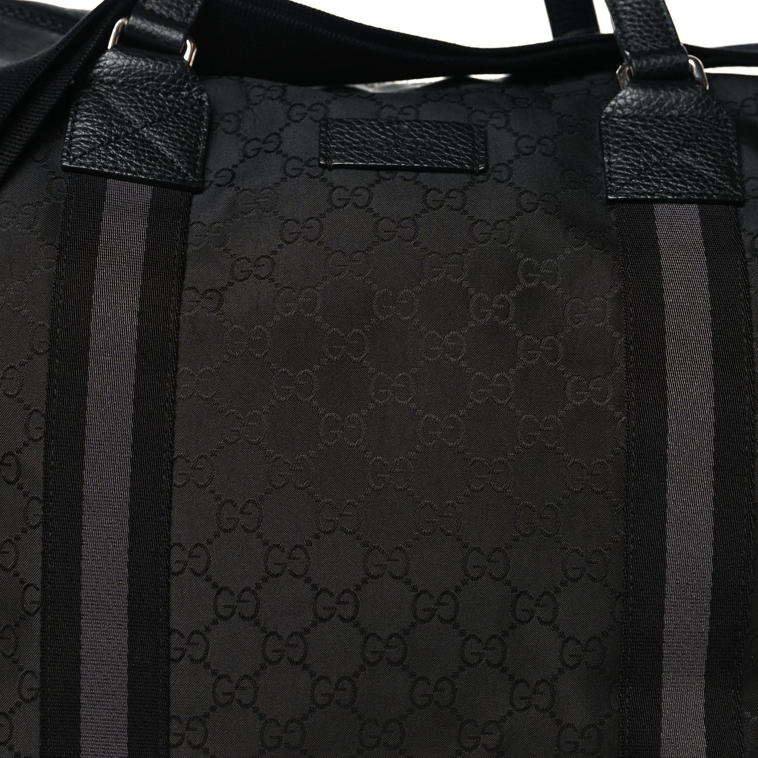 Nylon Monogram XL Duffle Bag Black