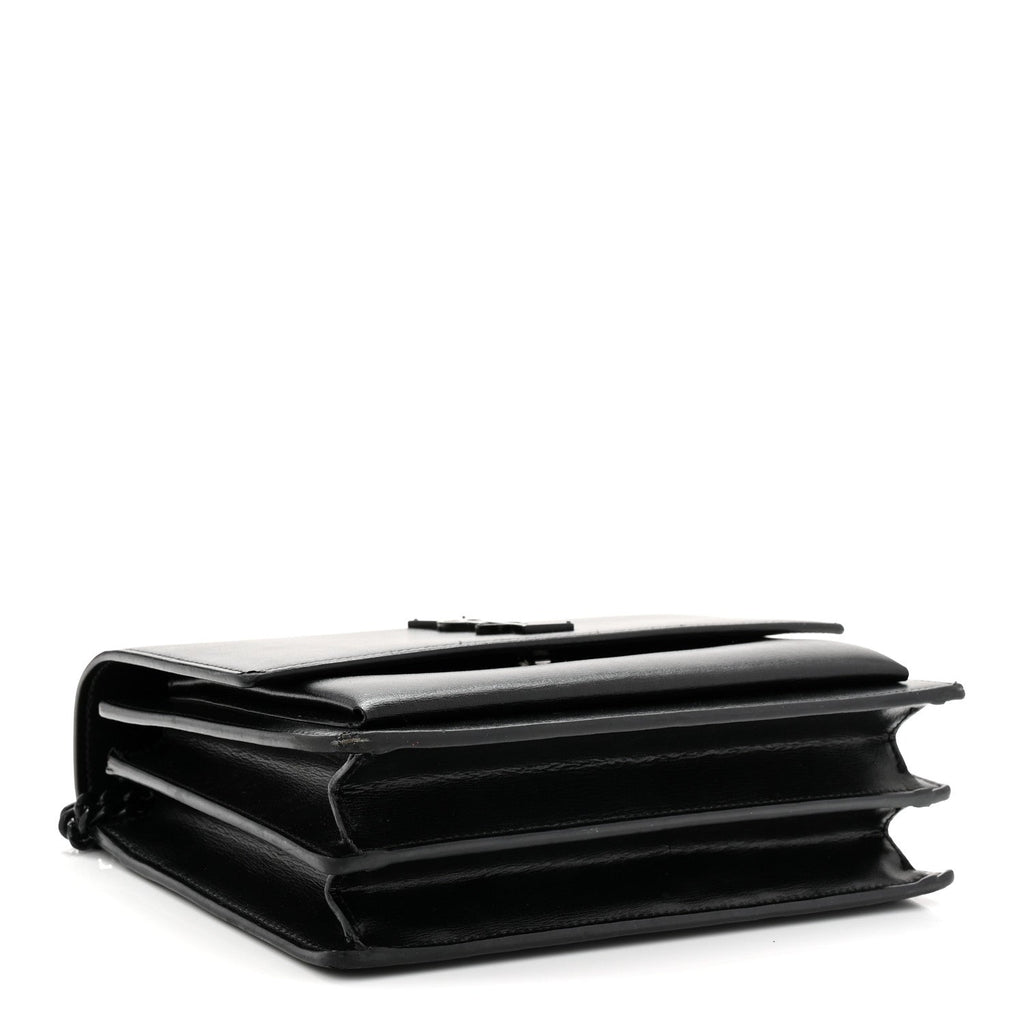Calfskin Medium Monogram Monochrome Sunset Black