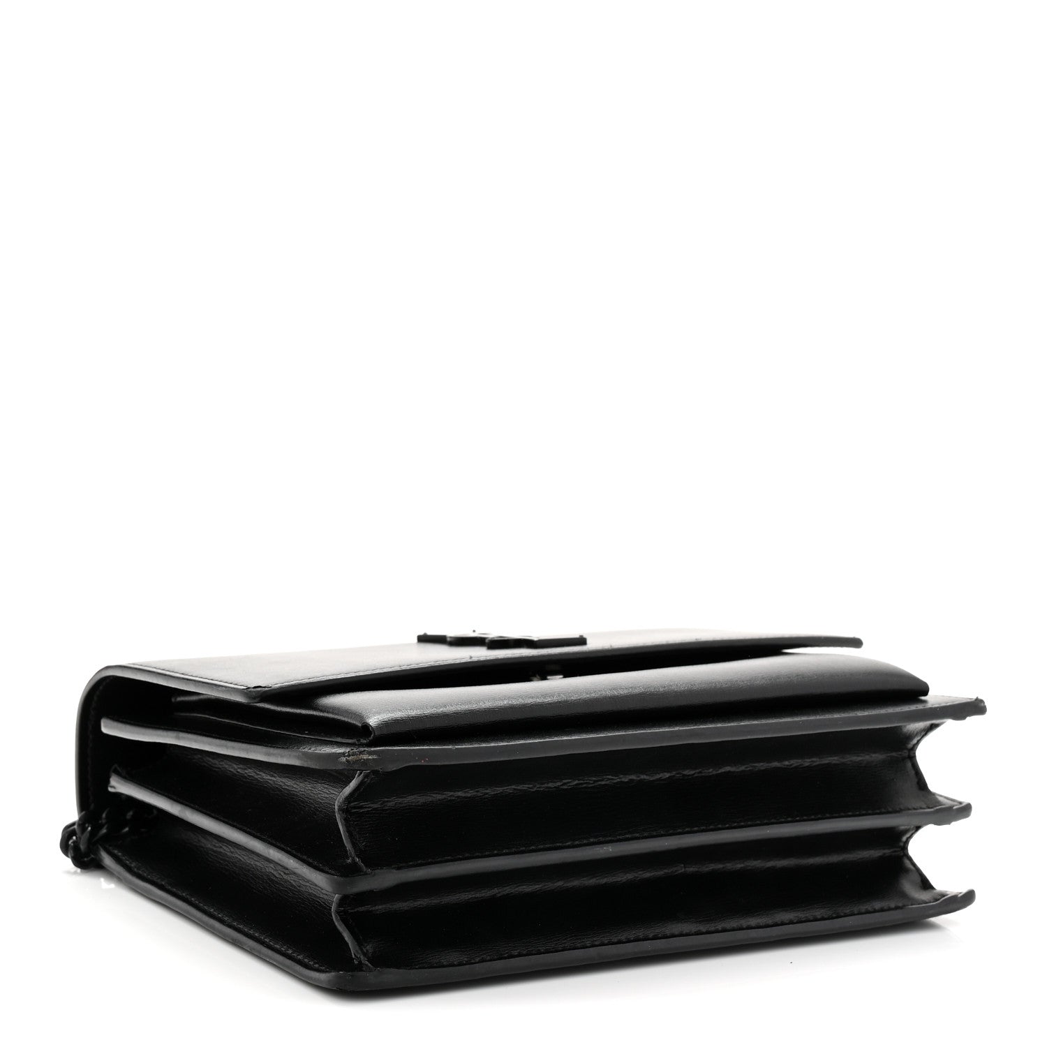 Calfskin Medium Monogram Monochrome Sunset Black