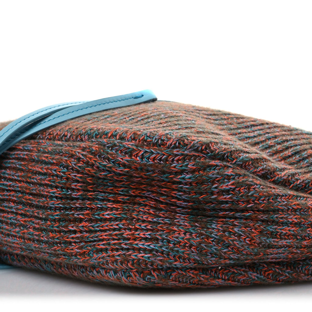 Knit Calfskin Hobo Bag Multicolor