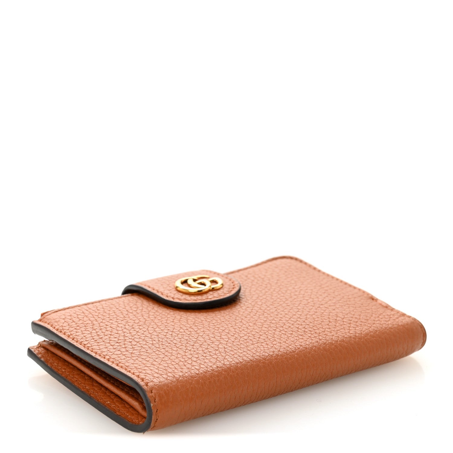 Piuma Calfskin Medium Bamboo Double G Wallet Cuir
