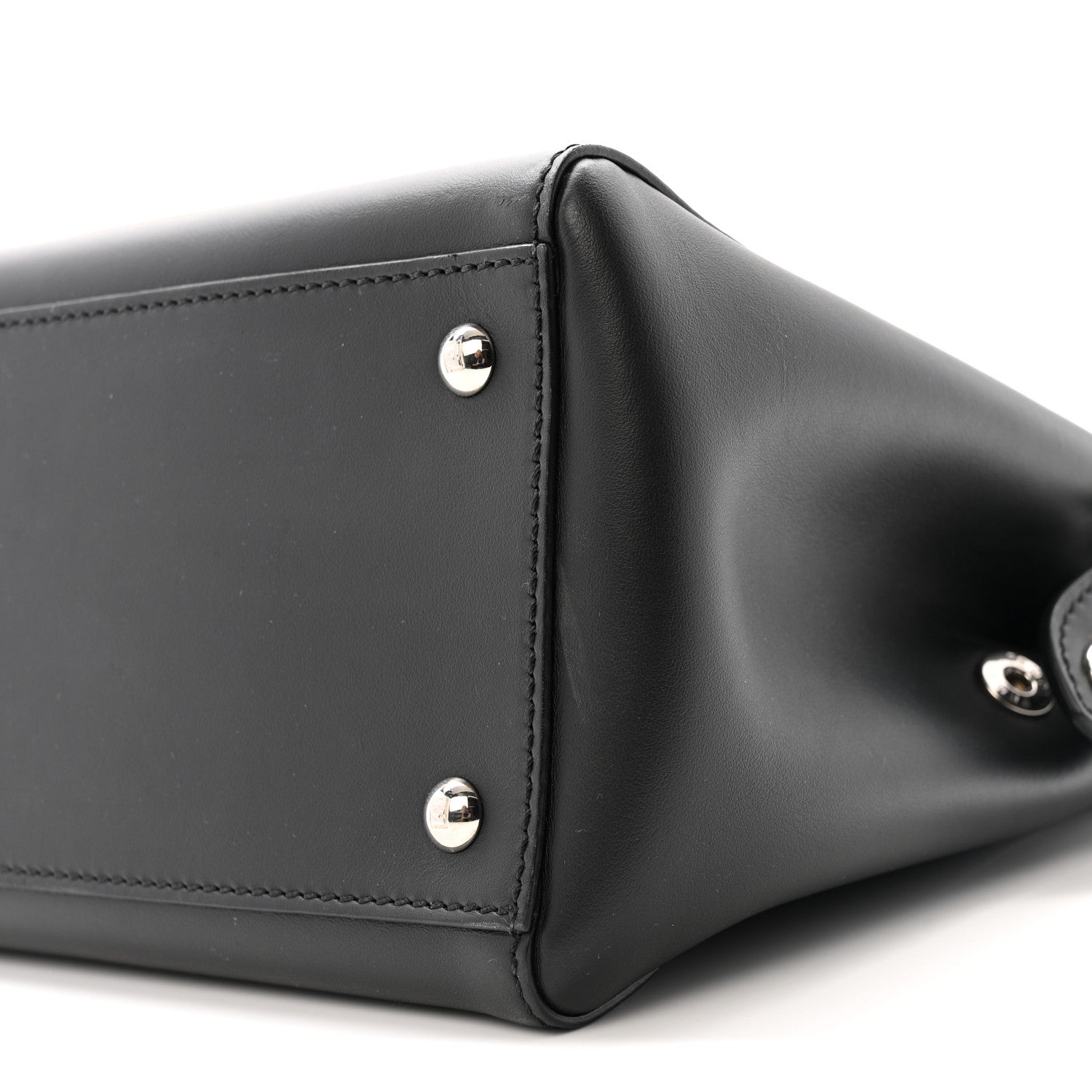 Vitello Baltico Dolce Elaphe DotCom Satchel Dark Grey