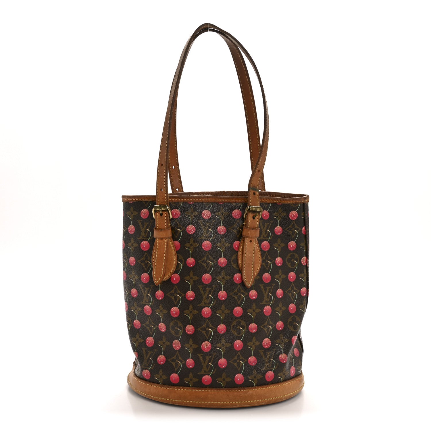 Monogram Cerises Bucket Bag