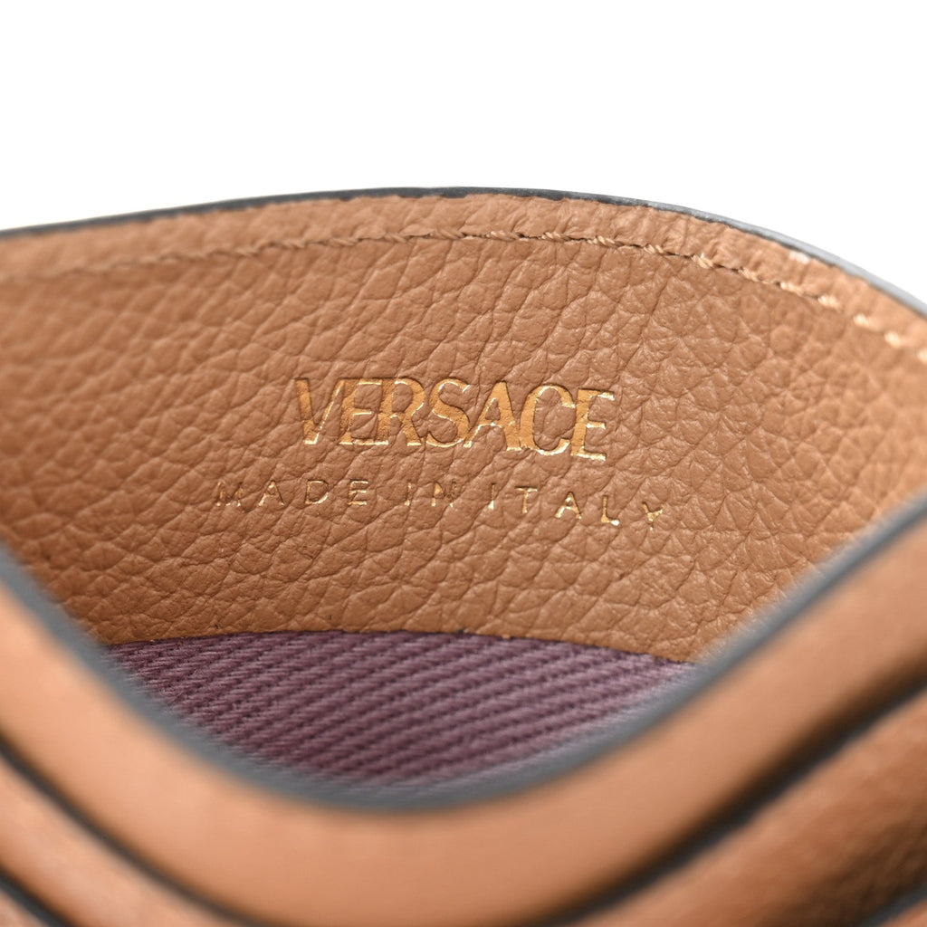 Calfskin Medusa  Holder Brown