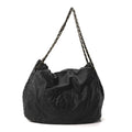 Vinyl XL Rock and Chain Flap Black