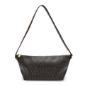 Canvas Smooth Calfskin Le Monogramme Crossbody Bag Chestnut