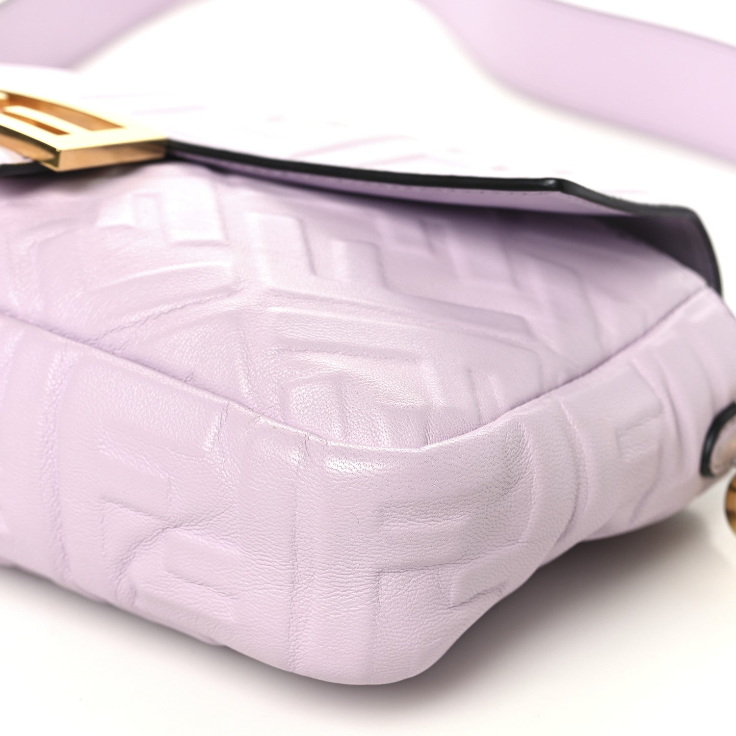 Nappa FF 1974 Embossed Baguette Anemone