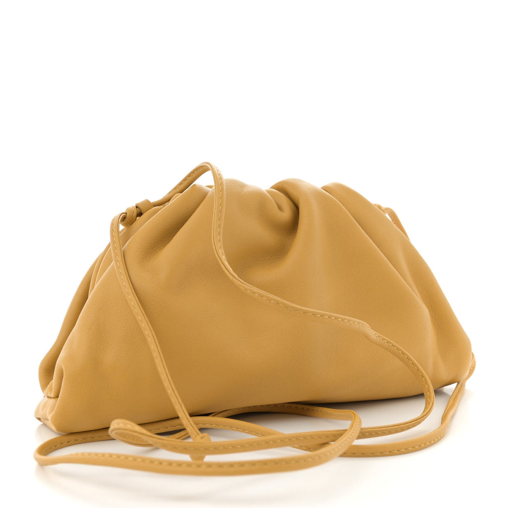 Butter Calfskin The Mini Pouch Butterscotch