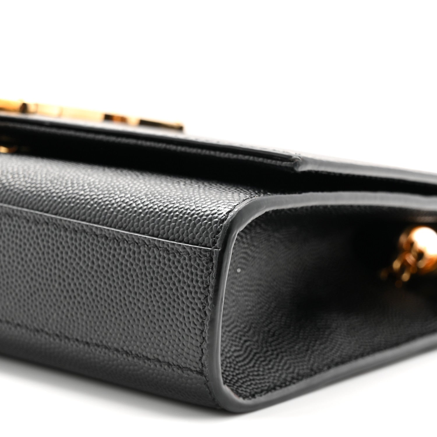 Grain De Poudre Small Classic Monogram Kate Tassel Satchel Black