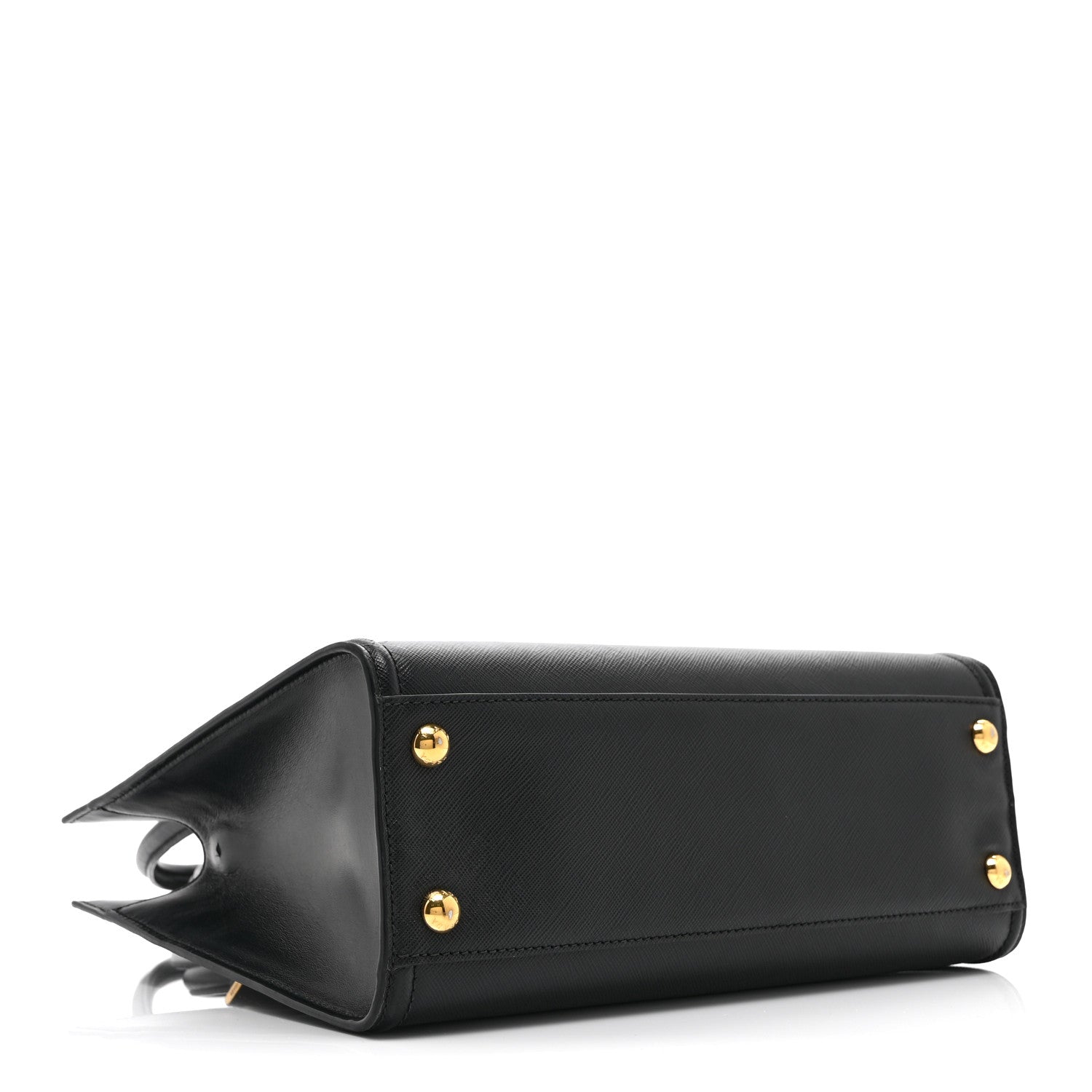 Saffiano Soft Calfskin Large Tote Black
