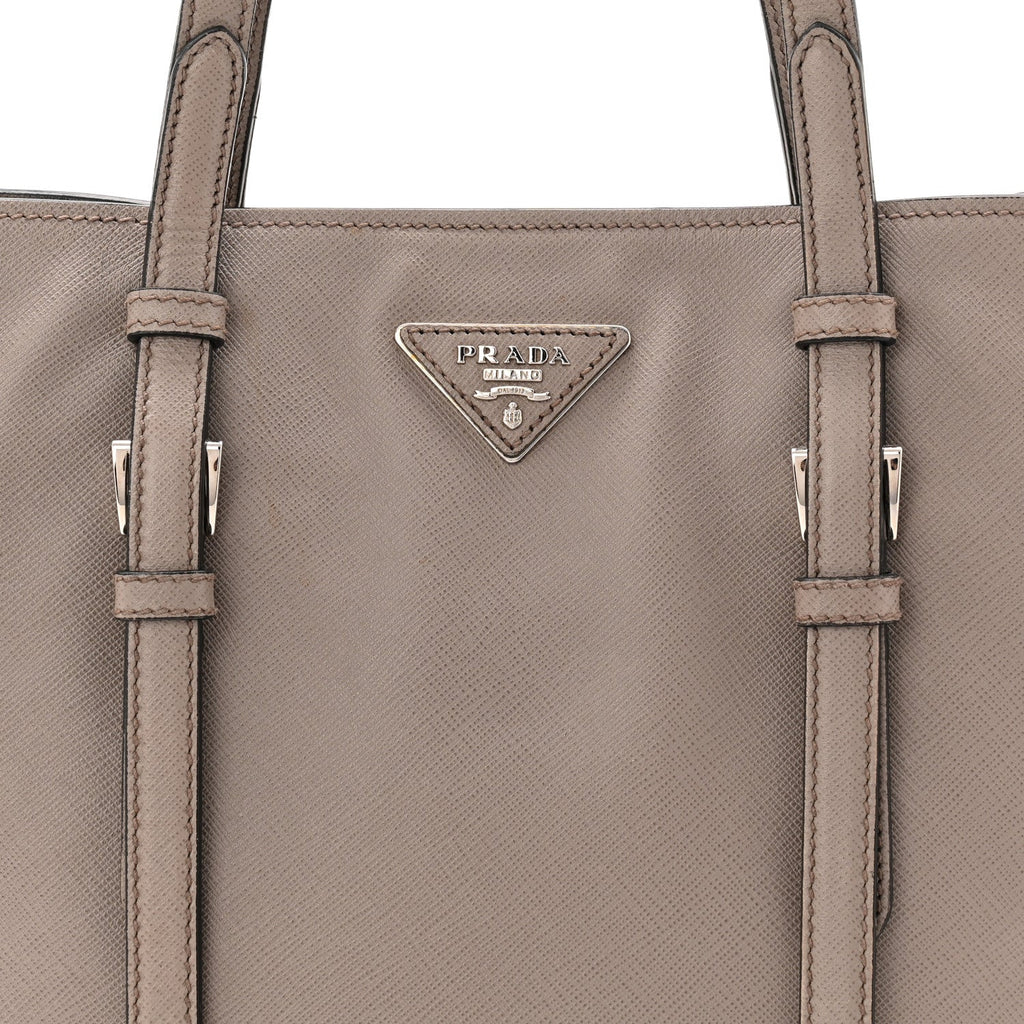 Saffiano Shopping Tote Argilla
