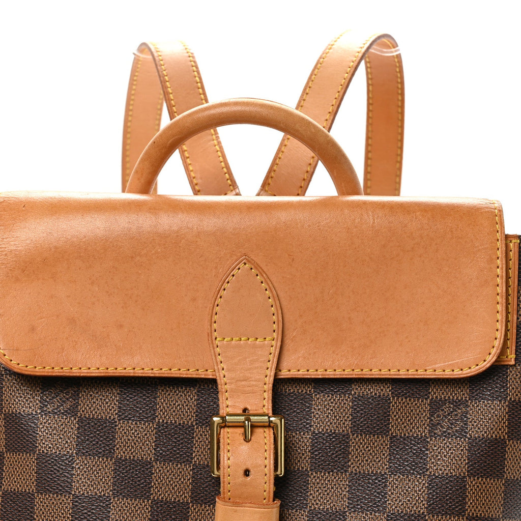 Damier Ebene Soho Centenaire Backpack
