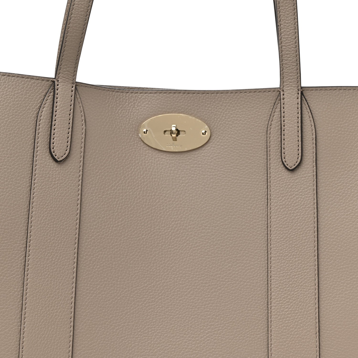 Small Classic Grain Bayswater Tote Cashmere Taupe