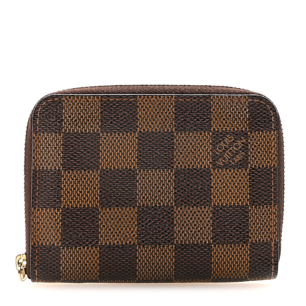 Damier Ebene Zippy Coin Purse